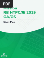 GK GS Study Plan