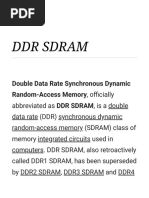 Ddr Sdram - Wikipedia