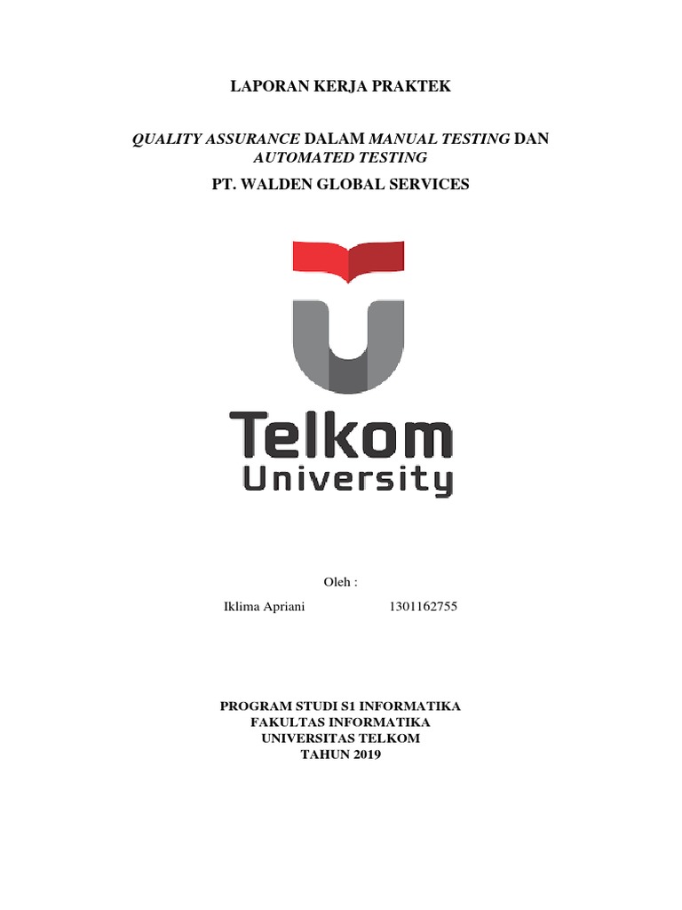 Quality Assurance Dalam Manual Testing Dan Automated Testing