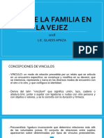 LA IMPORTANCIA DE LOS VÍNCULOS FAMILIARES EN LA VEJEZ