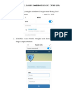 Tutorial Login Hotspot Ruang Guru (HP) : 1. Sambungkan Perangkat Anda Ke Wifi Dengan Nama "Ruang Guru"