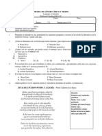 Prueba Lírica 2° Medio 2019