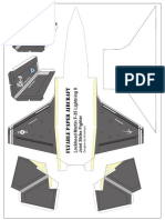 Flyable Paperaircraft F-35