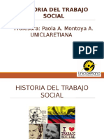 Clase Historia de Trabajo Social