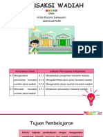 Materi Transaksi Wadiah