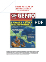 Canales Aztecas en Centroamérica