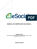 Esocial Implantação e Norma Técnica