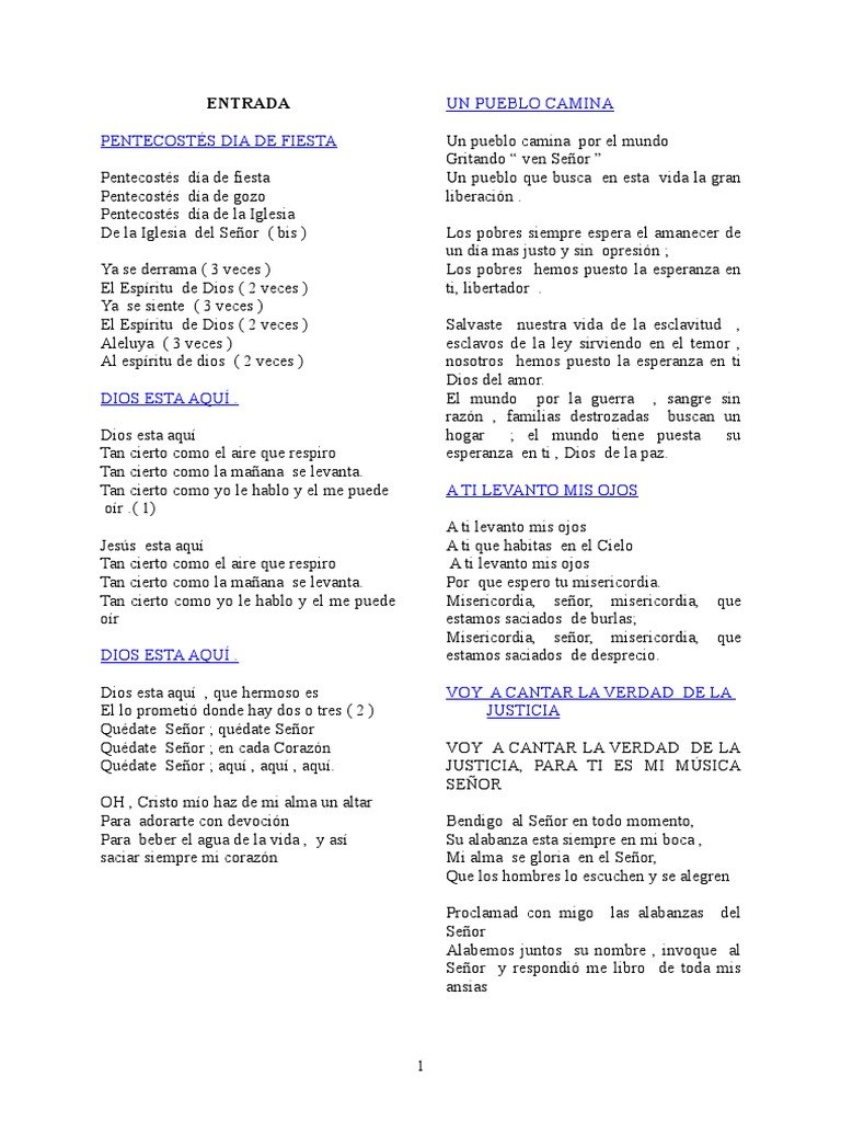 Cancionero Coro Jesus Amigo Cristo Titulo Amor