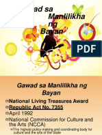 Gawad sa Manlilikha ng Bayan Award for National Living Treasures