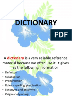 2 Dictionary