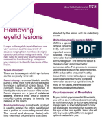 Removing Eyelid Lesions