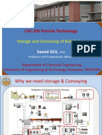 ChE-205 Particle Technology Storage and Conveying