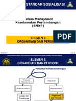 Elemen 3 Organisasi Dan Personil