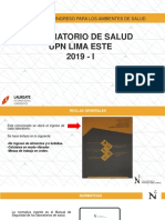 LINEAMIENTOS DE INGRESO LABORATORIO SALUD 2019 - I.pptx