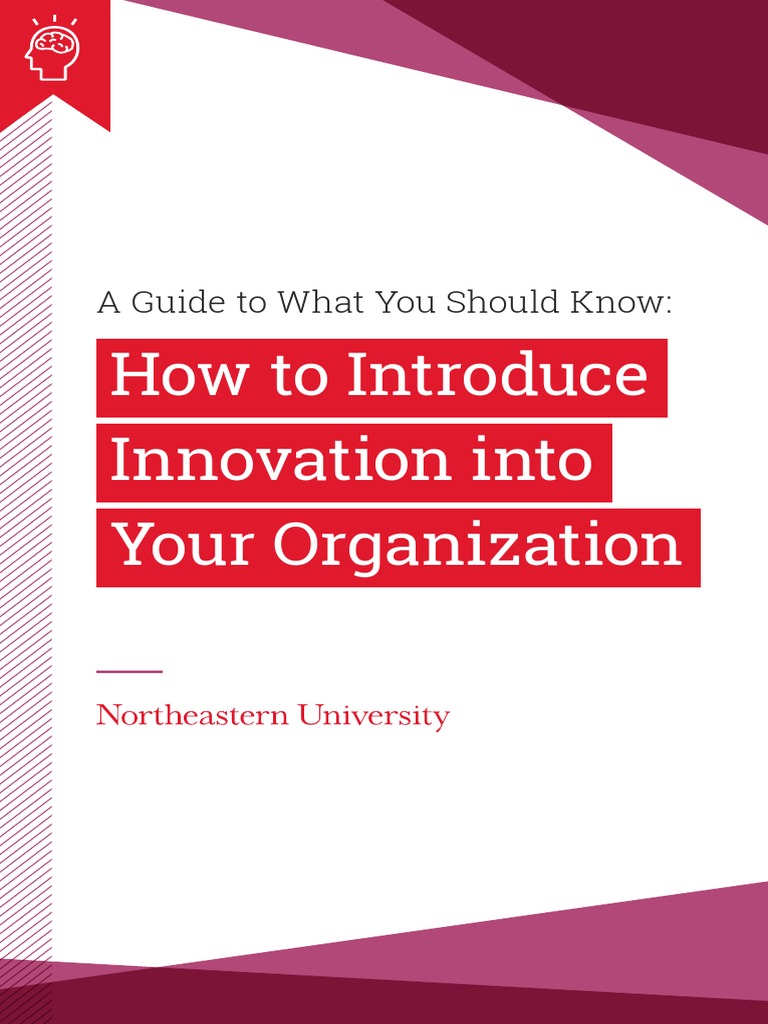 Innovating Your Organization: A Guide | PDF | Incentive | Innovation