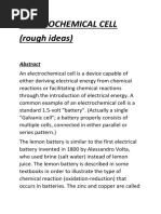 Electrochemical Cell