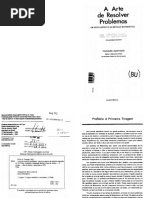 Livro Matemática - A Arte de Resolver Problemas PDF | PDF