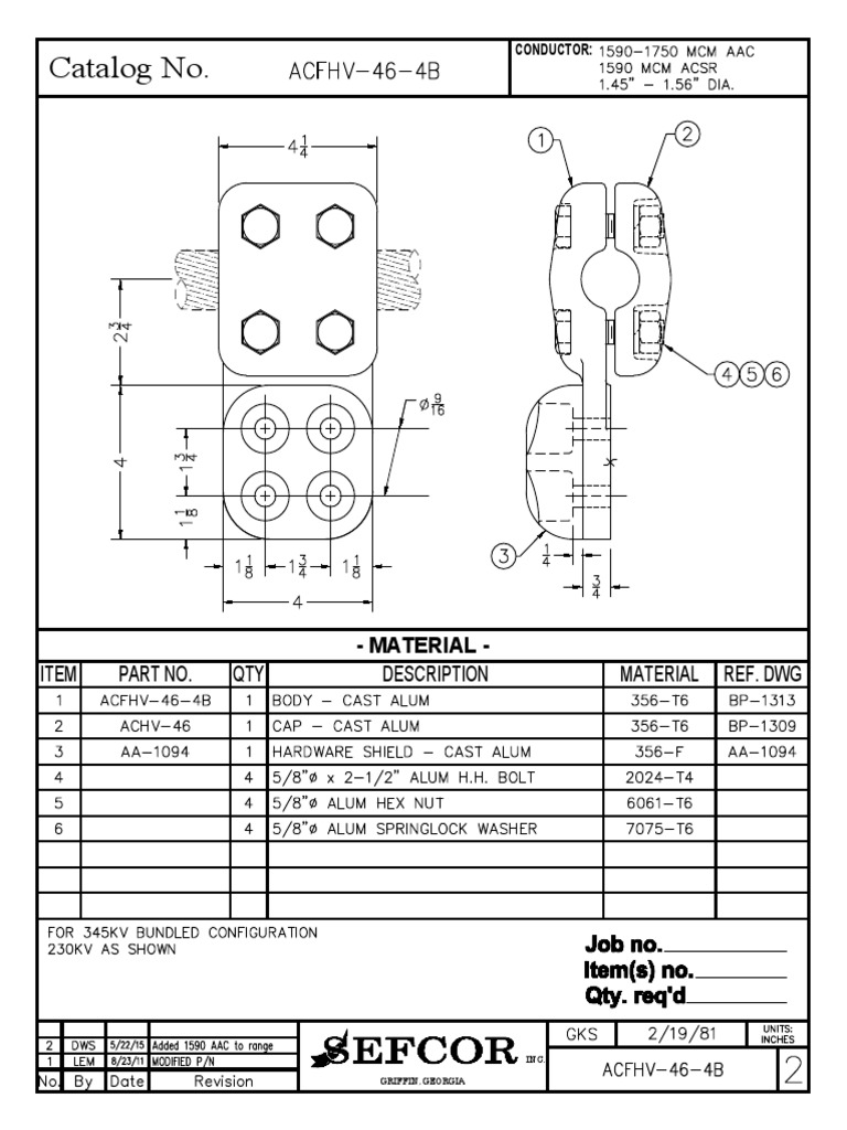 Conductor Material Catalog Overview | PDF