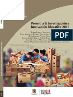 Premio A La Investigacion e Innovacion 2013
