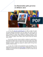 7 Ditaduras Financiadas Pelo Governo Brasileiro Nos Últimos Anos