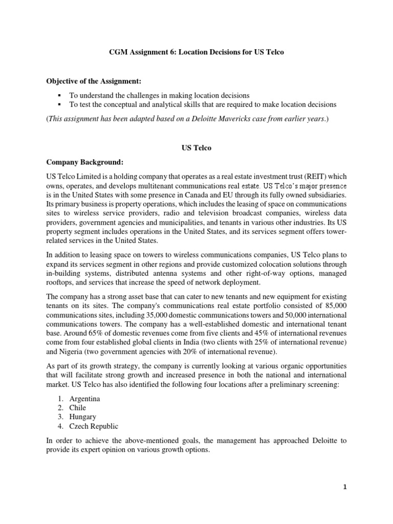 Assignment 6 Instructions Pdf Lte Telecommunication Economies