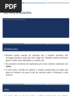 Do mito à filosofia