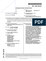 European Patent Specification: Printed by Jouve, 75001 PARIS (FR)