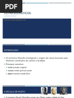3. Os Pré-socráticos