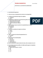 Prueba Diagnostica 2019-II