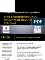 Presentación FNDR