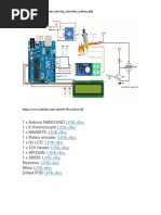 PID Control MAX6675 Thermocouple Arduino Schematic With Rotary Encoder