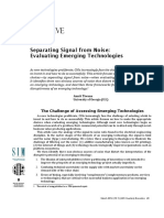 A12 - Tiwana - Separating Signal From Noise - Evaluating Emerging Technologies