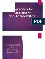 Assessment and Accreditation