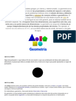 Que Es Geometria