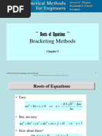 Roots of Equations Bracketing Methods: Credit: Prof. Lale Yurttas, Chemical Eng., Texas A&M University