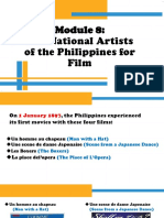 National Artist of The Philippines For Film