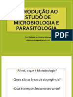Introdução Estudo Microbiologia e Parasitologi