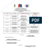 Surigao City Philippines Education Department Learning Center Schedule