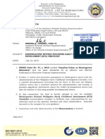 19-07-86. Kindergarten Revised Philippine Early Childhood Development (Ecd) Checklist