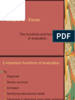 Chapter 8 - Eisner: The Functions and Forms of Evaluation