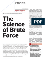 The Science of Brute Force