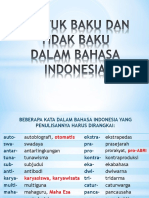 2 - Bentuk Baku Dan Tidak Baku Dalam Bahasa Indonesia