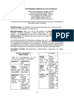 Propiedades Químicas de Los Alcoholes