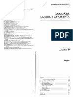 Lucrecio - La Miel y La Absenta PDF