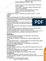 PH2111 Important Questions PDF