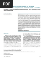 prevalência de infecções urinária