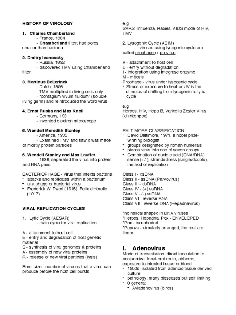 Dna Virus Pdf Virus Adenoviridae