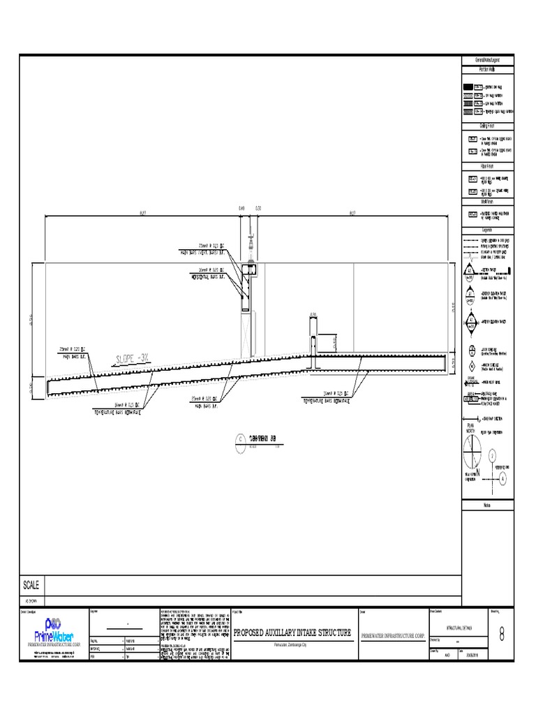 Proposed Auxiliary Intake Structure Plan | PDF | Buildings And ...