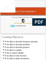 Learning English Business Conversations 2