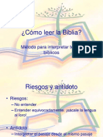 Consejos leer la biblia